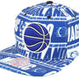 Mitchell & Ness : Orlando Magic Meat Paper Blue Snapback
