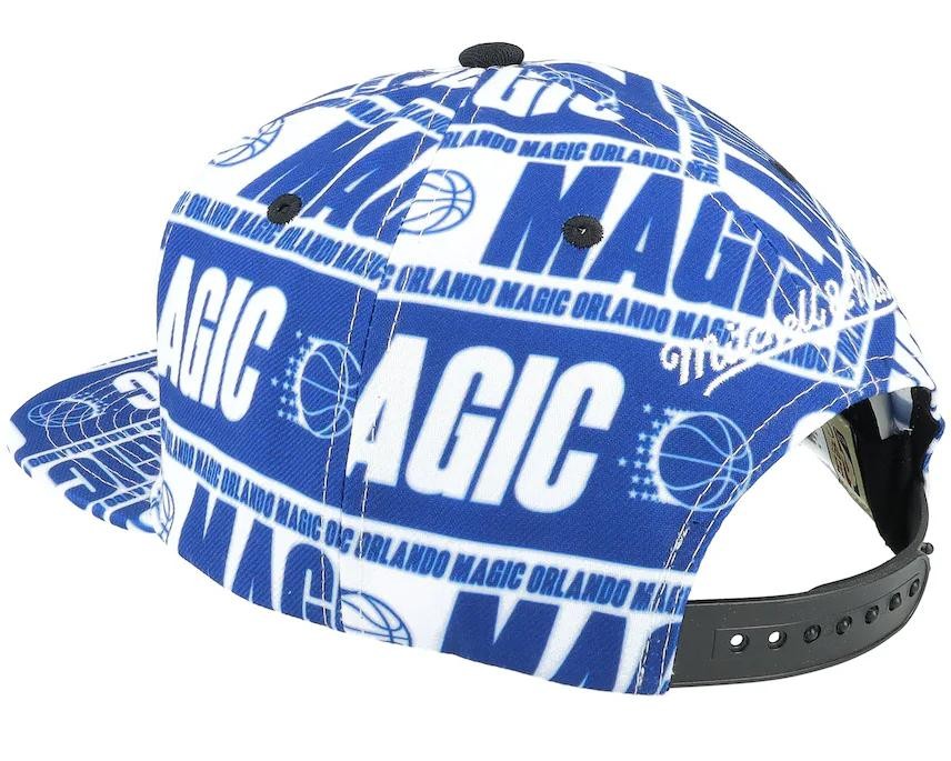 Mitchell & Ness : Orlando Magic Meat Paper Blue Snapback
