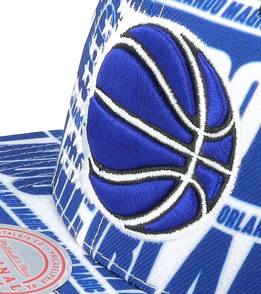 Mitchell & Ness : Orlando Magic Meat Paper Blue Snapback