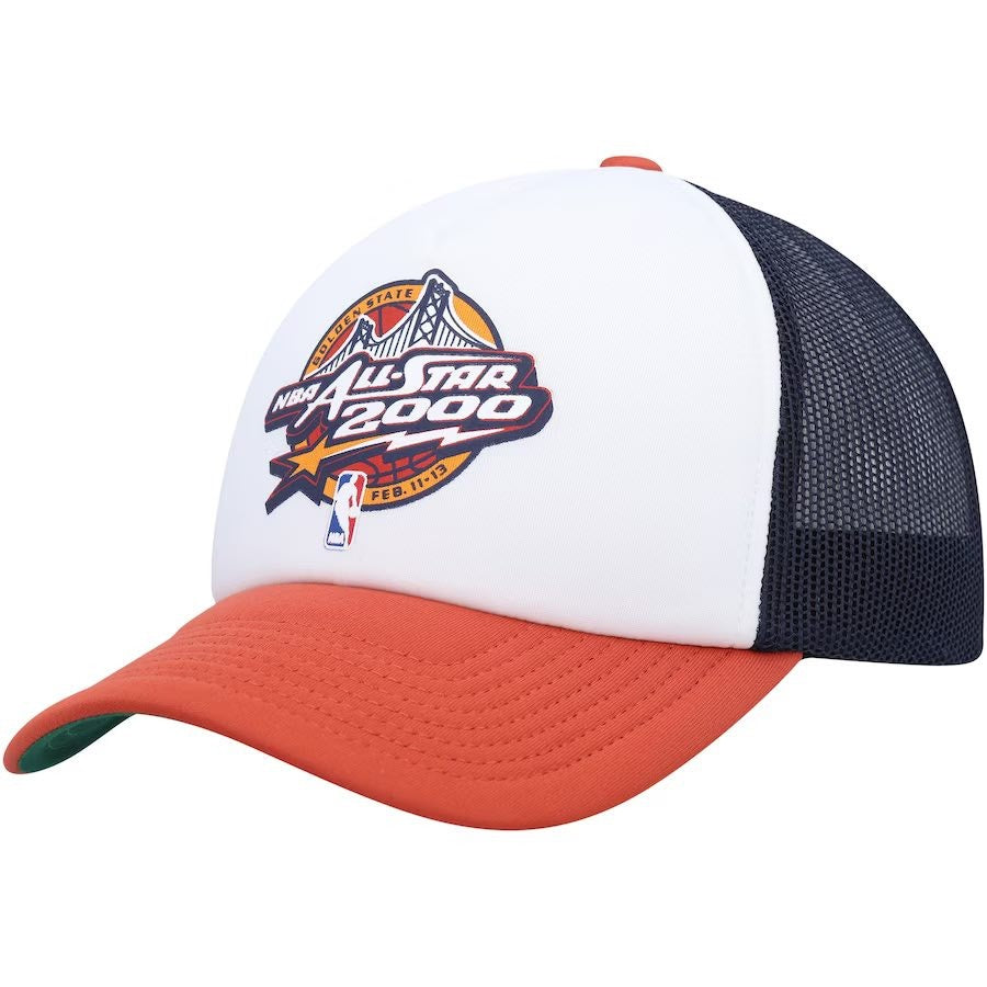Mitchell & Ness : Party Time Trucker Snapback Golden State Warrions