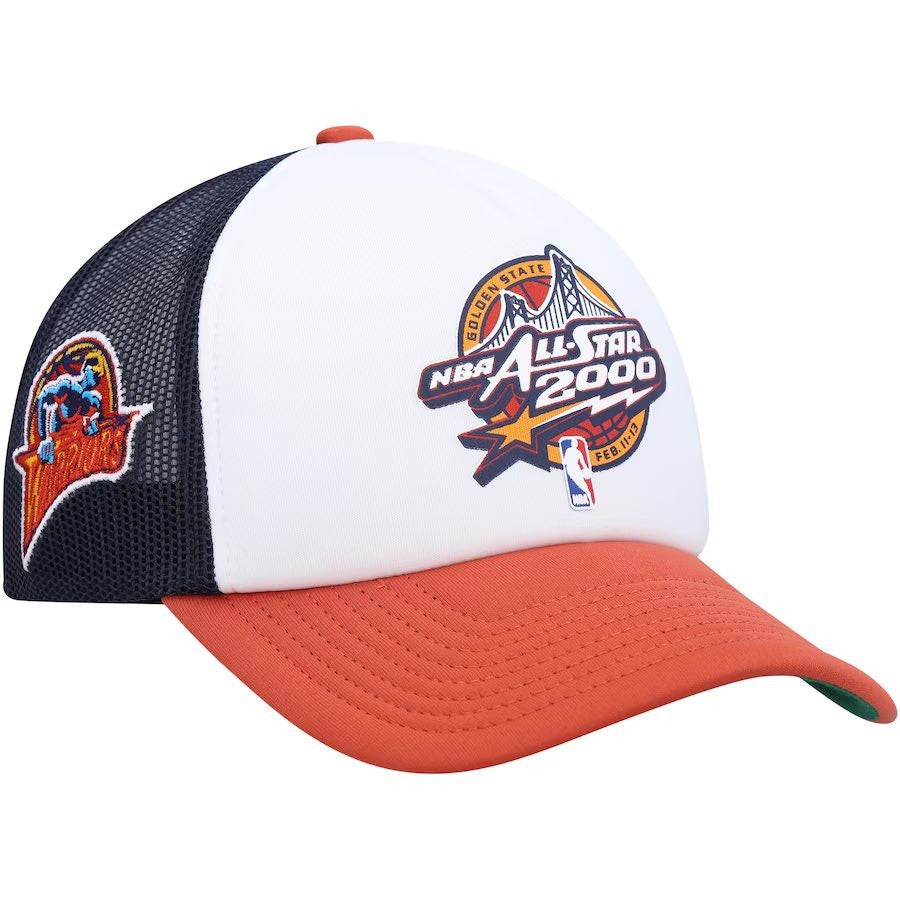 Mitchell & Ness : Party Time Trucker Snapback Golden State Warrions