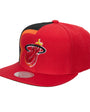 Mitchell & Ness : Retroline Snapback HWC Miami Heat