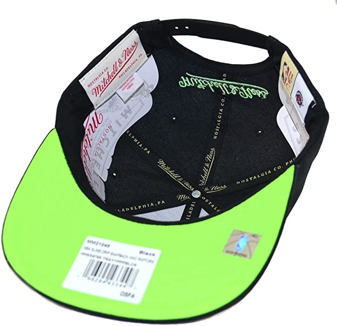Mitchell & Ness : Seattle Supersonics Slime Drip Black/Neon Green