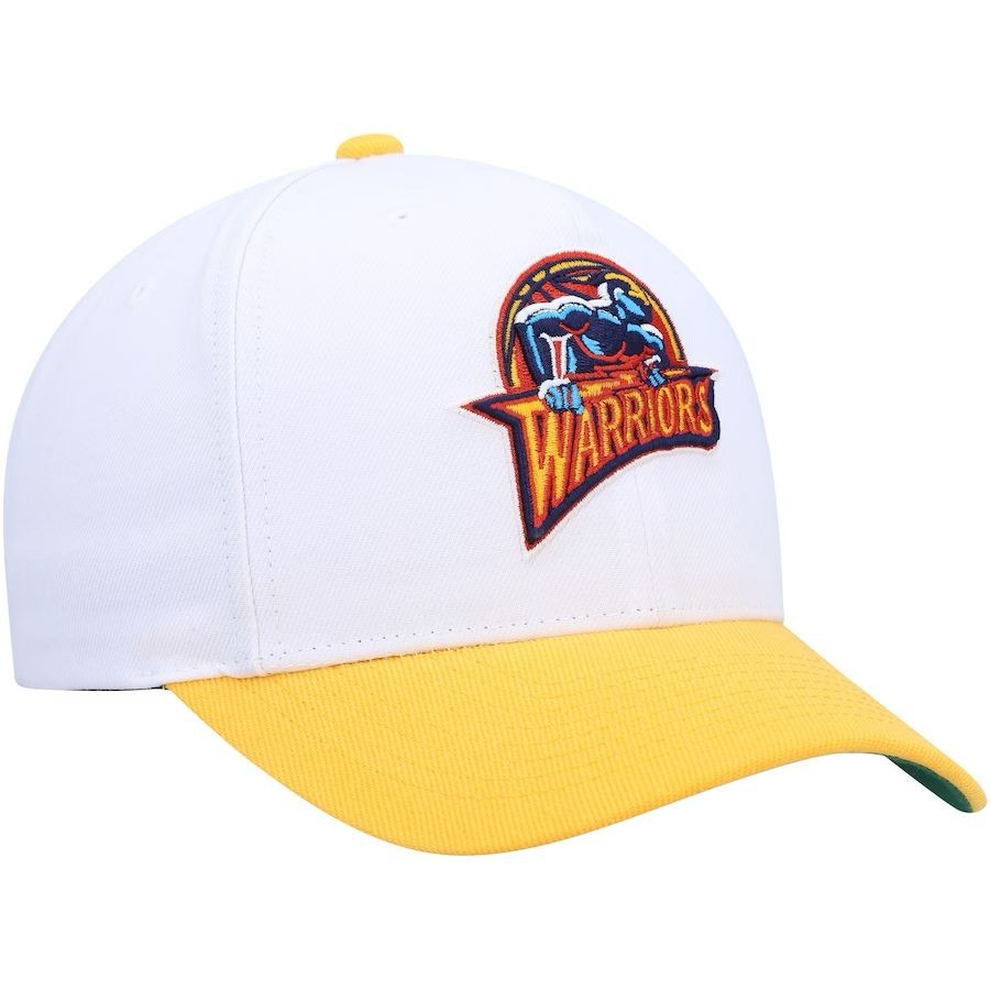 Mitchell & Ness : State Warriors Hardwood Classics Core 2-Tone 2.0 Pro Snapback Hat