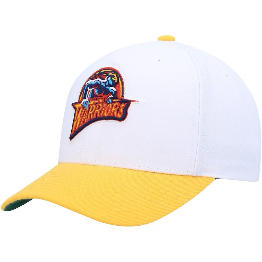 Mitchell & Ness : State Warriors Hardwood Classics Core 2-Tone 2.0 Pro Snapback Hat