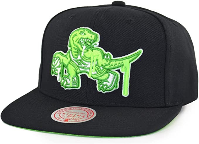 Mitchell & Ness : Toronto Raptors Slime Drip Black/Neon Green