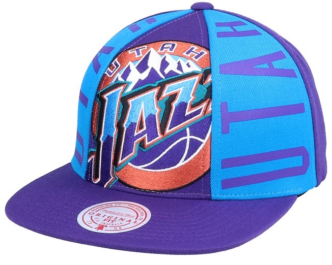 Mitchell & Ness : Utah Jazz Big Face Callout Hwc