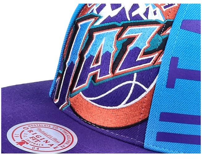 Mitchell & Ness : Utah Jazz Big Face Callout Hwc