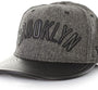 New Era Cap : Leather Tweed Brooklyn Nets