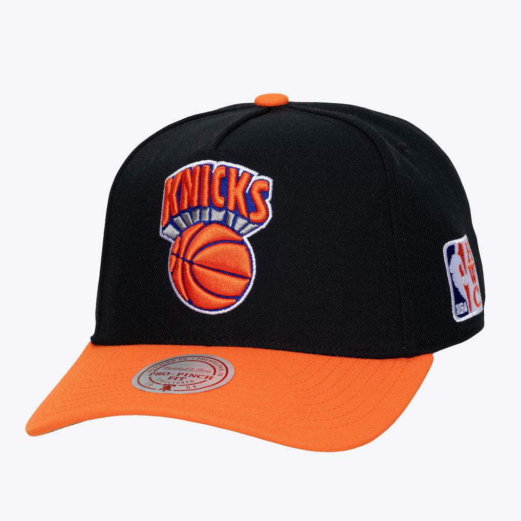 MITCHELL & NESS : New York Knicks Black/Orange
