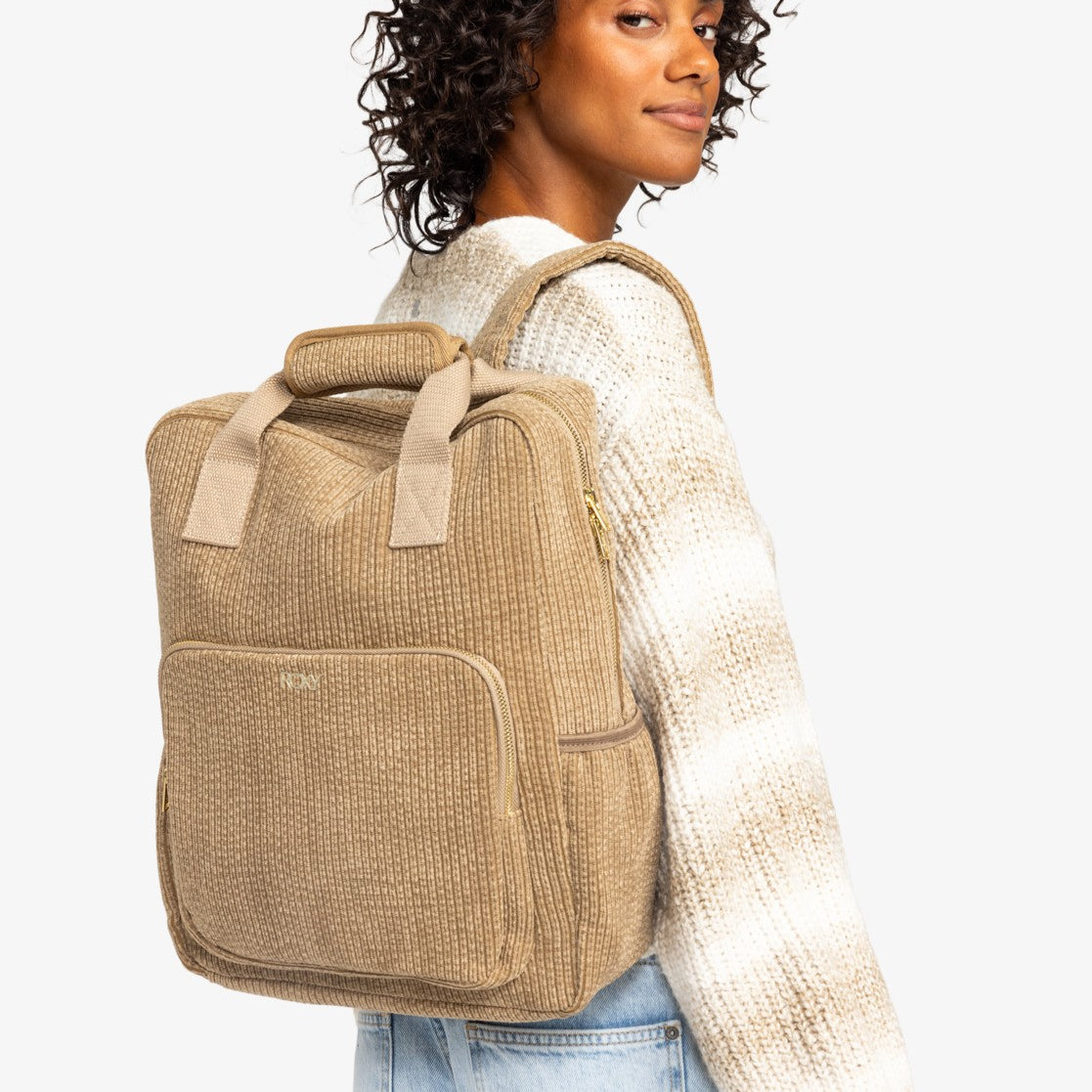 ROXY : Feeling Good - Piccolo zaino di velluto da Donna