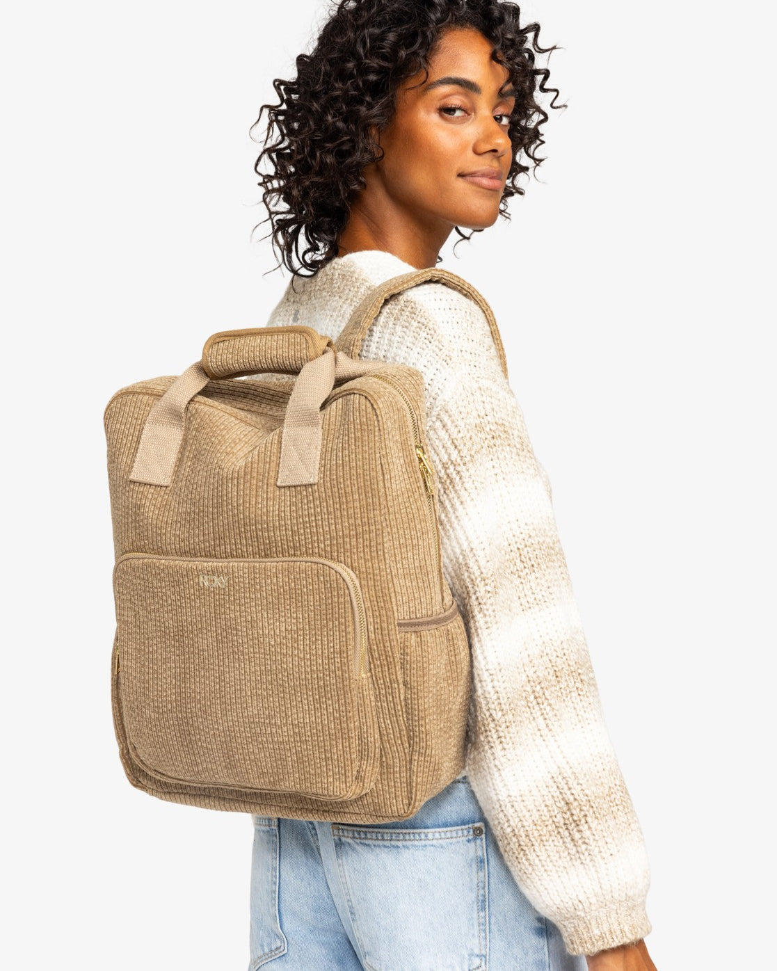 ROXY : Feeling Good - Piccolo zaino di velluto da Donna