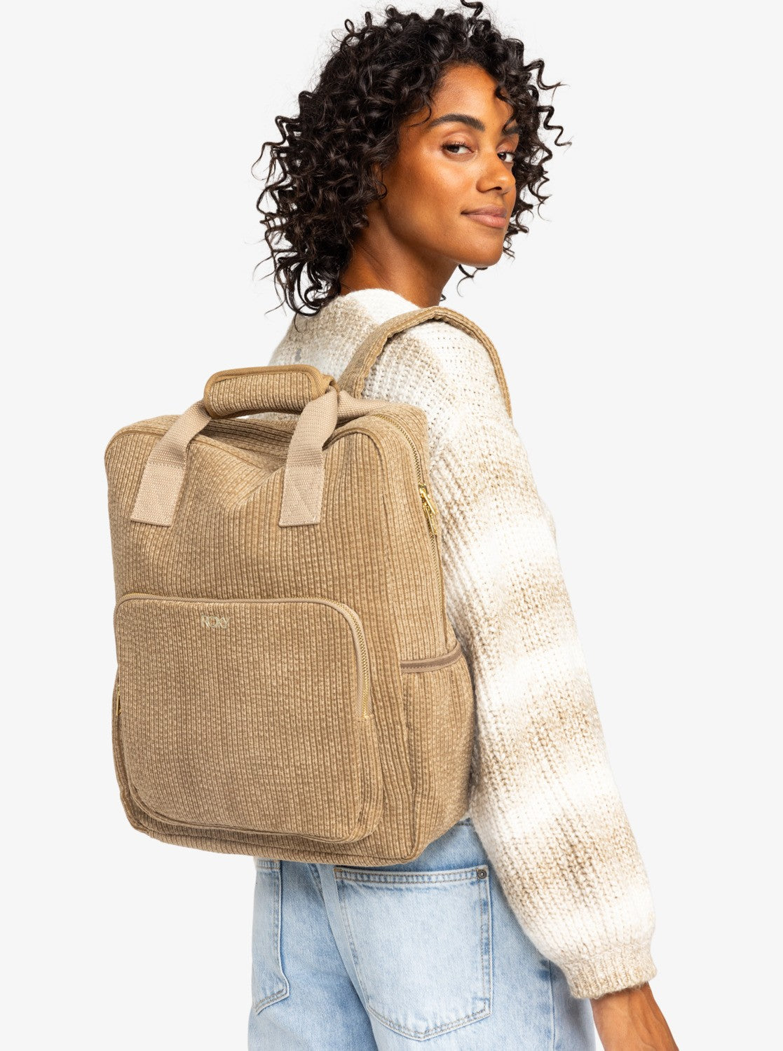 ROXY : Feeling Good - Piccolo zaino di velluto da Donna