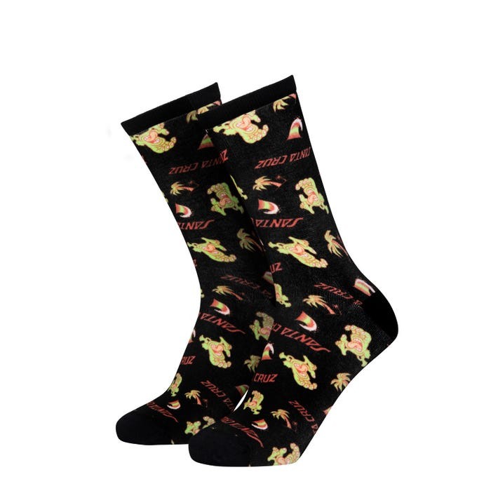 Santa Cruz : Beach Bum Scene Socks (2 Pack)