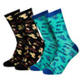 Santa Cruz : Beach Bum Scene Socks (2 Pack)