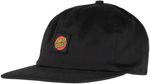 SANTA CRUZ : Cruz Label Snapback Black