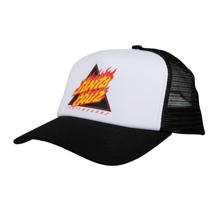 SANTA CRUZ : Flamed Not A Dot Meshback Cap