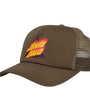 SANTA CRUZ : Flamed Not A Dot Meshback Cap