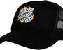 Santa Cruz : Flaming Dice Dot Snapback Cap