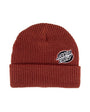 SANTA CRUZ : Mono Lined Oval Dot Beanie Terracotta