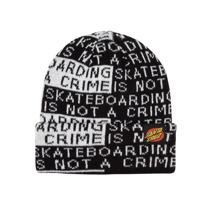 SANTA CRUZ : Not A Crime Beanie