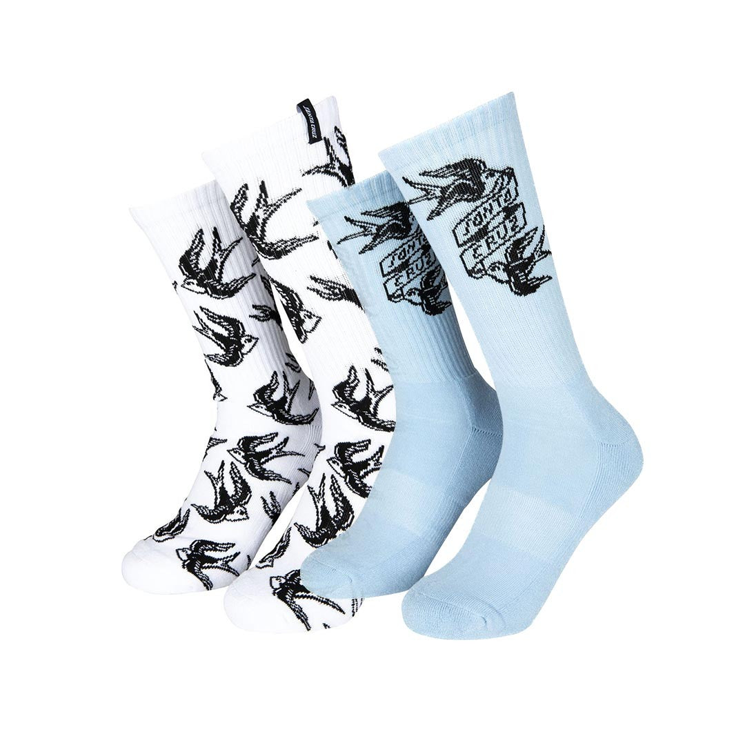 Santa Cruz : Sommer Sparrow Sock ( 2 Pack )